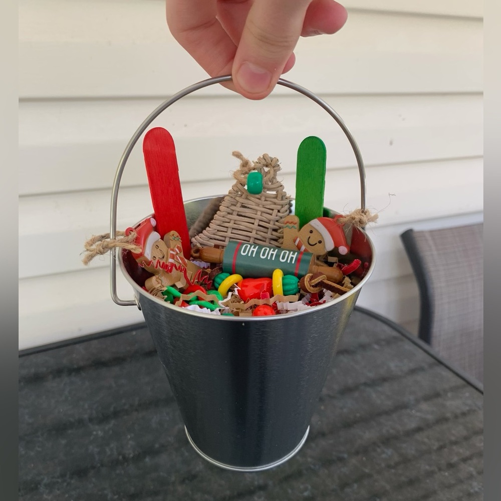 Brrr bucket parrot toy ❄️⛄️